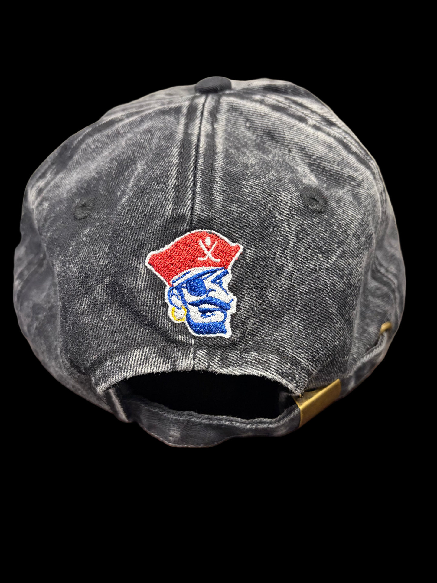 Hat- Black Des Moines Buccaneers
