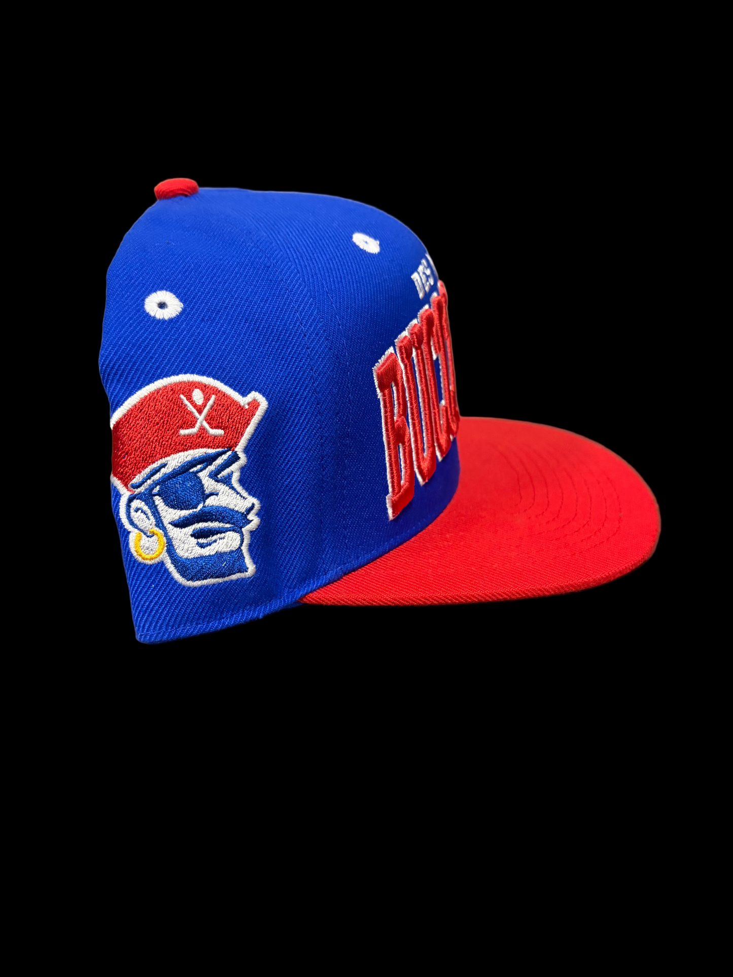 Hat- Blue Des Moines Buccaneers