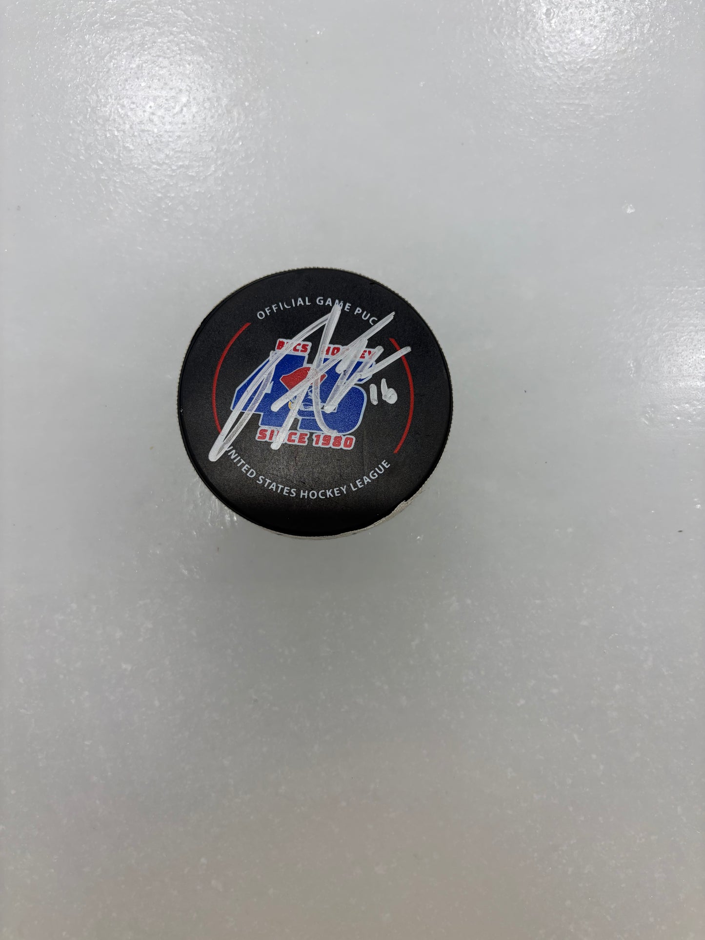 Scoring Puck- Jakeb Lynch