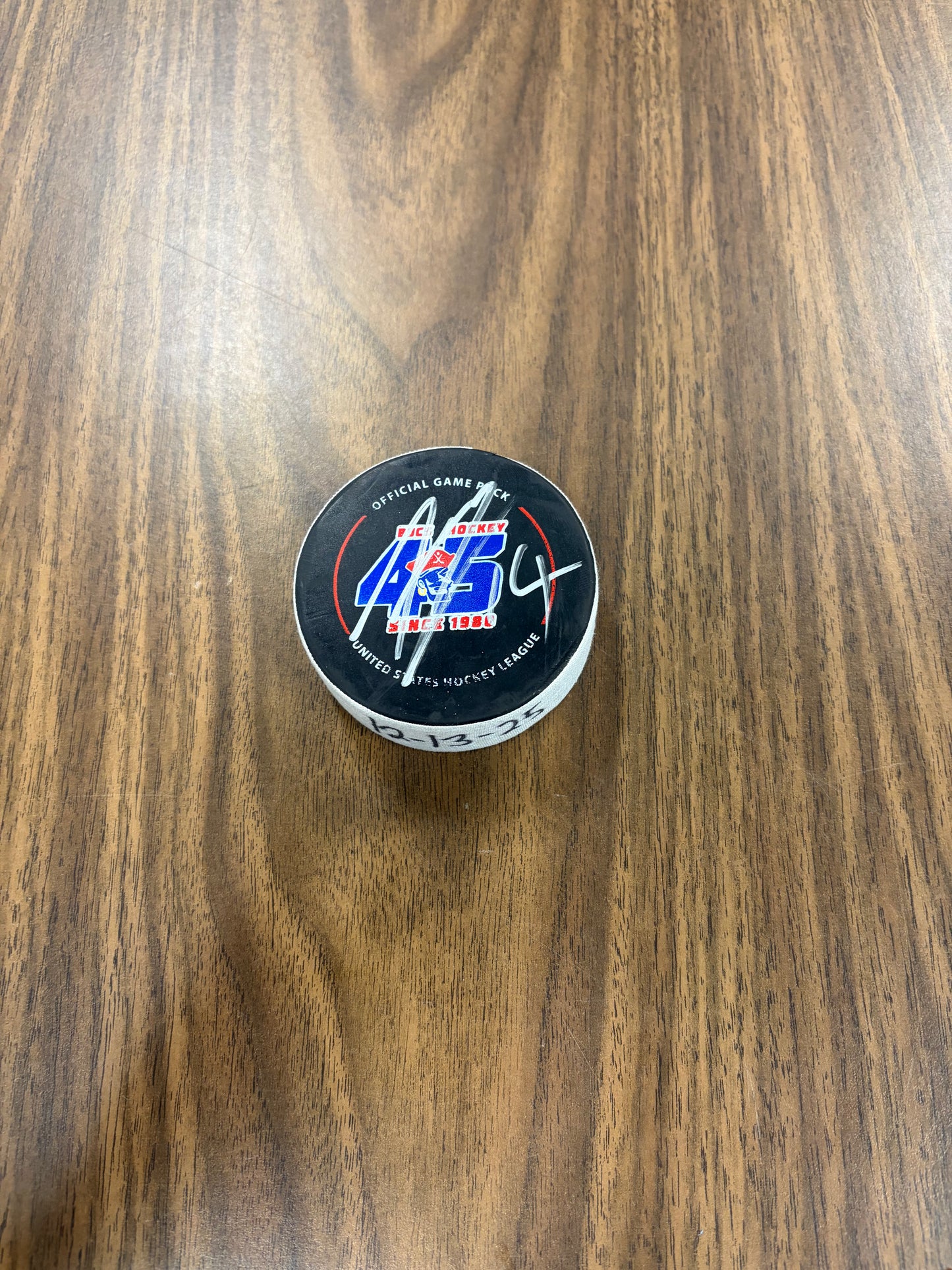 Scoring Puck- Adam Zidlicky